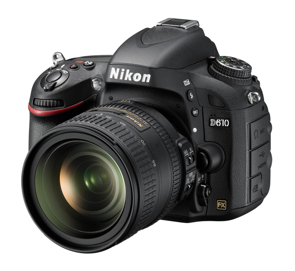 Nikon D610 with 24-85 VR photo front
